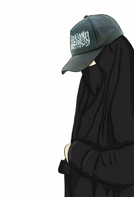 Хиджаб с кепкой