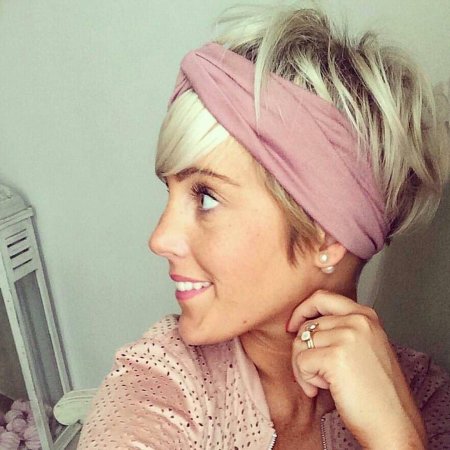 Повязка на короткую стрижку