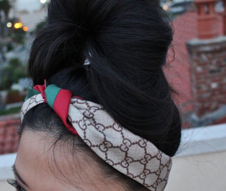 Повязка на голову гуччи