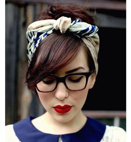 Винтажная прическа