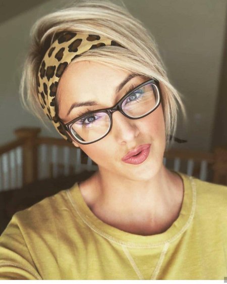 Повязка на короткую стрижку