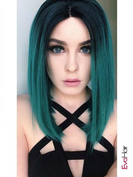 Зеленые волосы