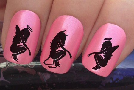 Рисунки на ногтях