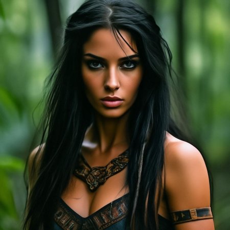 Девушка брюнетка