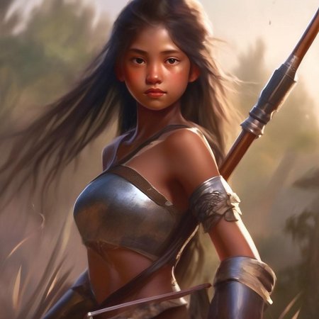 Воительница фэнтези