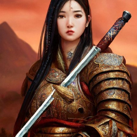 Азиатская девушка