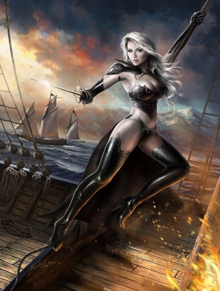 Девушки воительницы