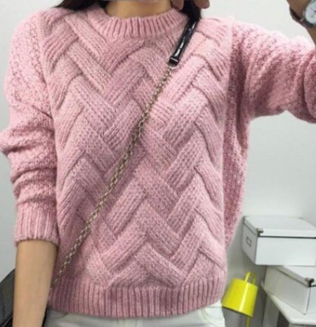 Вязаный свитер