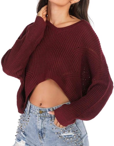 Рваная кофта