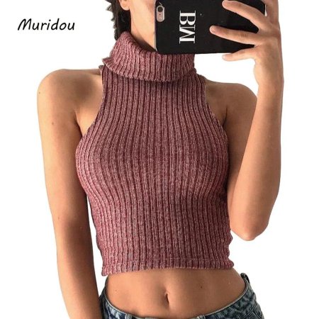 Вязаный топ