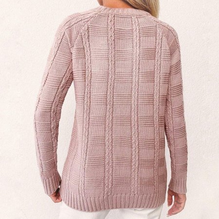 Джемпер спицами для женщин