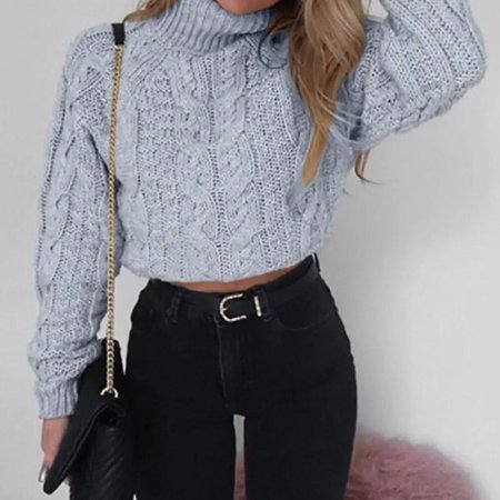 Короткий свитер