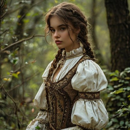 Средневековые девушки