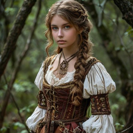 Средневековые наряды