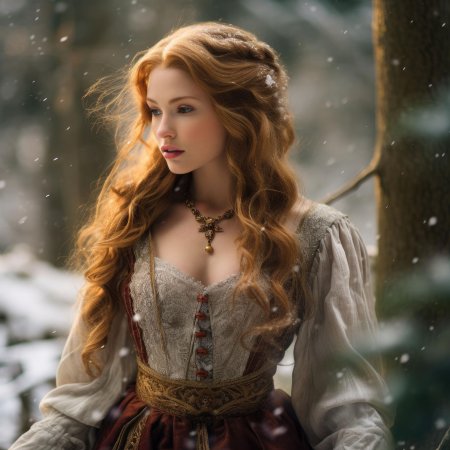 Средневековые красавицы