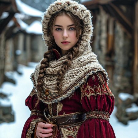 Девушки в средневековье