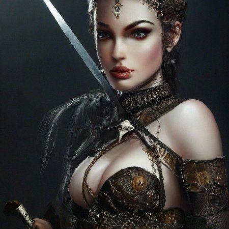 Красивая женщина