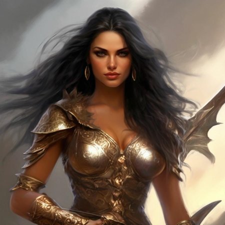 Девушка воин