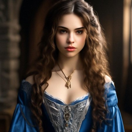Девушка средневековье