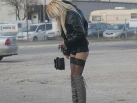 Русские девушки на трассе