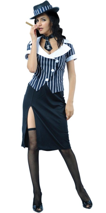 Стиль мафии Аль Капоне женщины