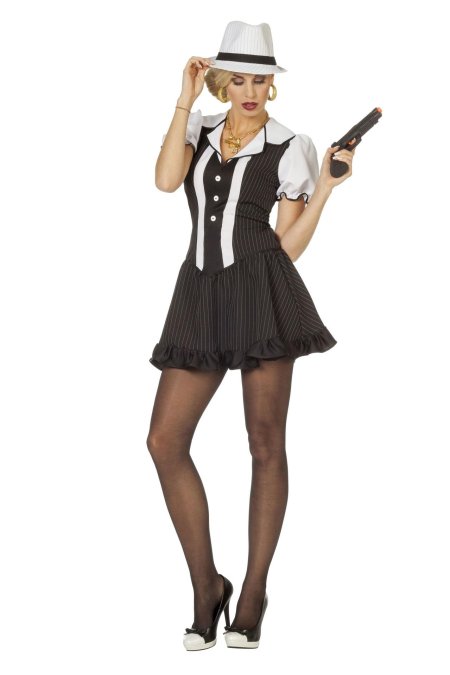 Женский костюм "гангстер"