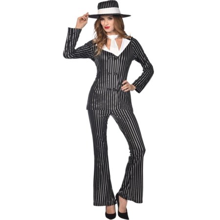 Костюм мафиози женский