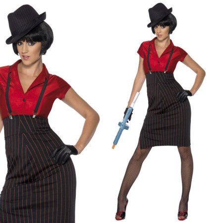 Костюмы гангстеров для женщин