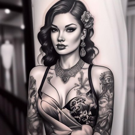 Девушки в татуировках