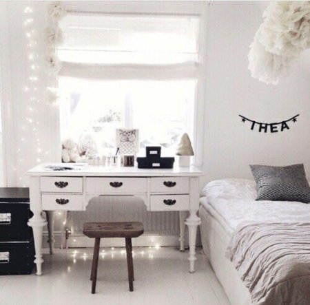 Комната в белом стиле