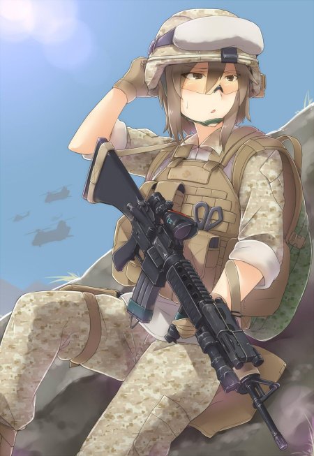 Аниме военные