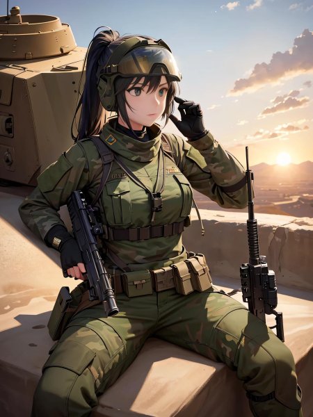 Аниме милитари