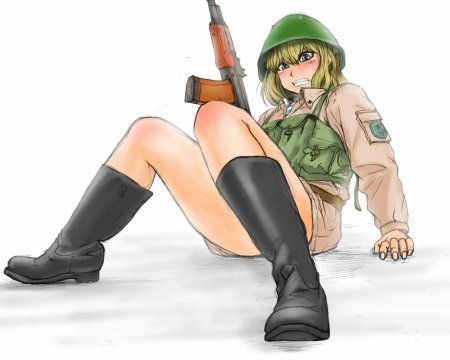 Аниме солдат России