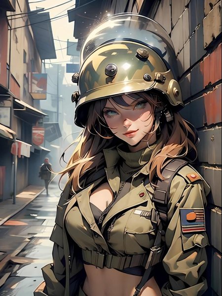 Аниме в военной форме