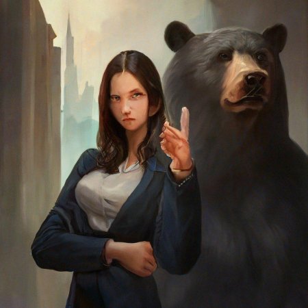 Медведи арт