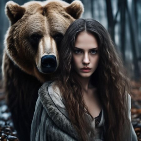 Фотосессия с медведем