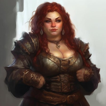 Дворфийка арт
