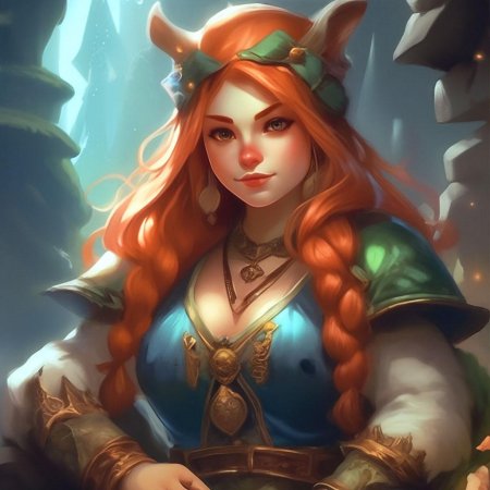 Девушка друид