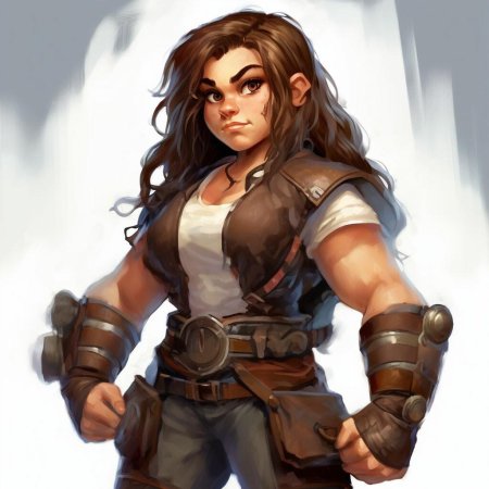 Дворф женщина