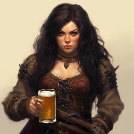 Дворф девушка