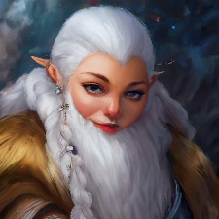 Эльфийка красивая