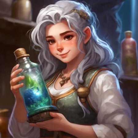 Красивая эльфийка