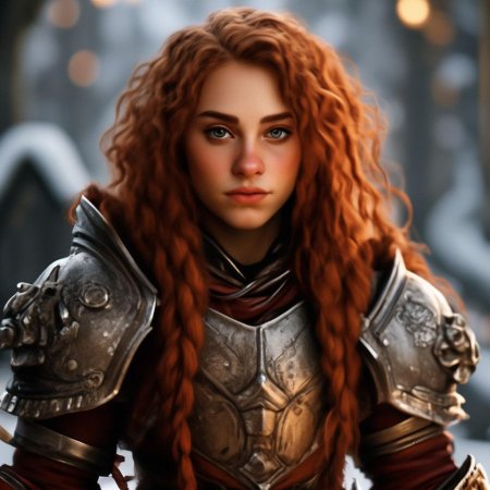 Девочка гном