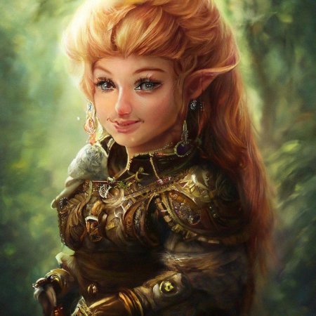 Фэнтези эльфийка