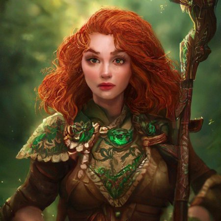 Рыжая девушка