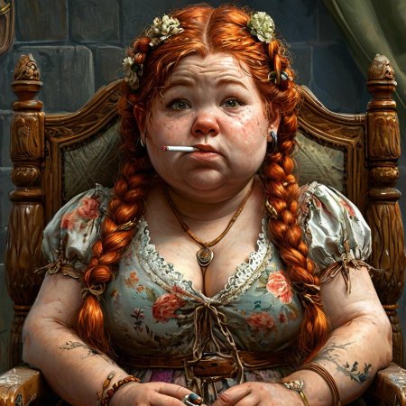 Женщина гном