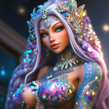 Сказочная девушка