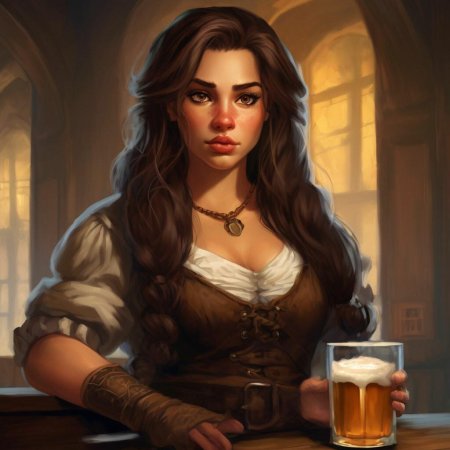 Девушка в таверне