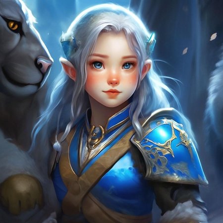 Девушка эльфийка