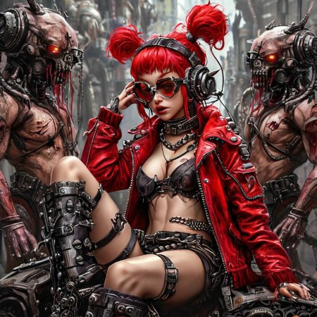 В стиле киберпанк